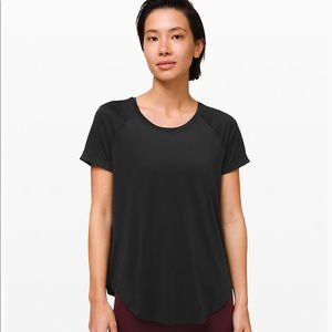 NWT Lululemon Open Up Tie Back Tee